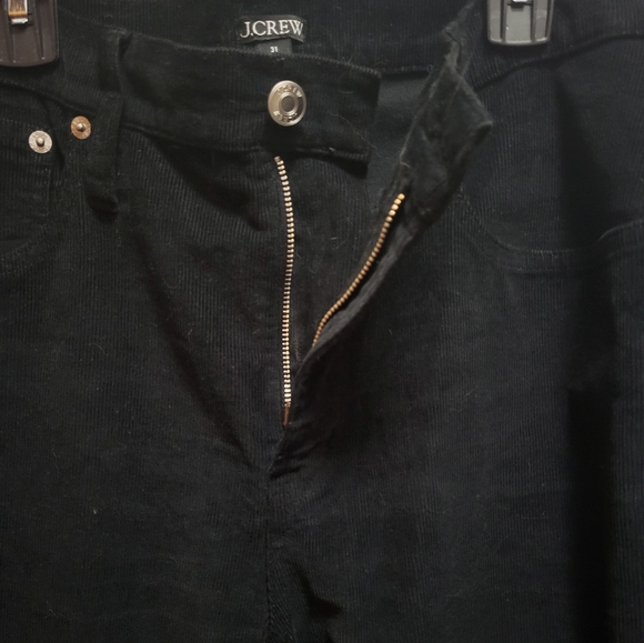 J. Crew Vintage Slim-straight Corduroy Pants Black Size 31 - Picture 6 of 7